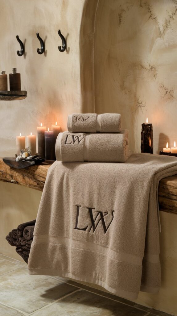 10 Thoughtful Gift Ideas for Your Best Friend’s Wedding 4 Monogrammed Towel Set